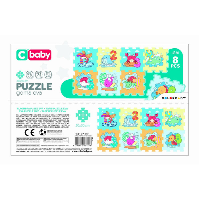 Подложка за игра Colorbaby Военен EVA 8 Части (4 броя)