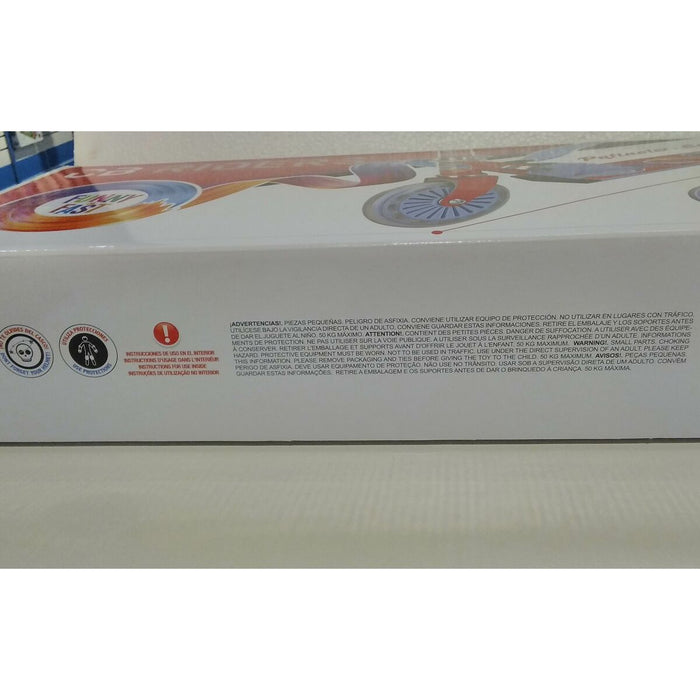 Патинет Скутер Colorbaby Червен Алуминий Къса дръжка (77 cm)