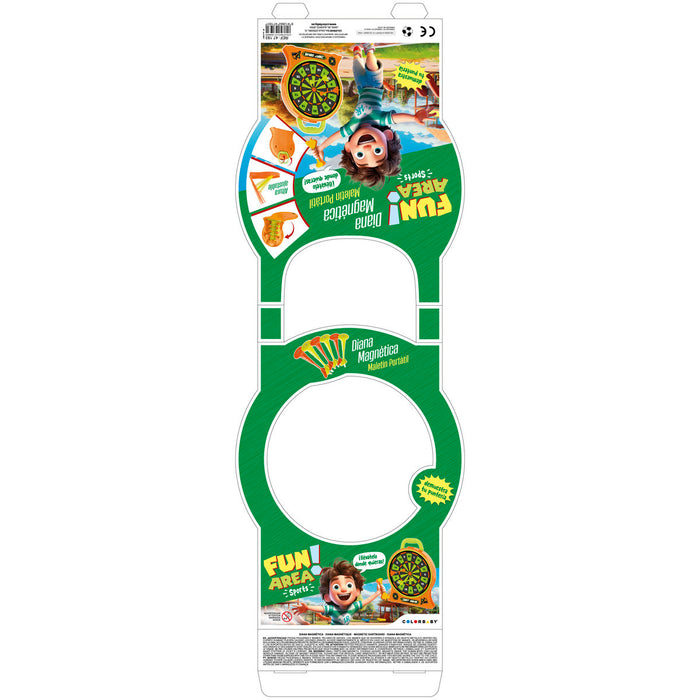 мишена Colorbaby 26 x 30 x 30 cm (6 броя)