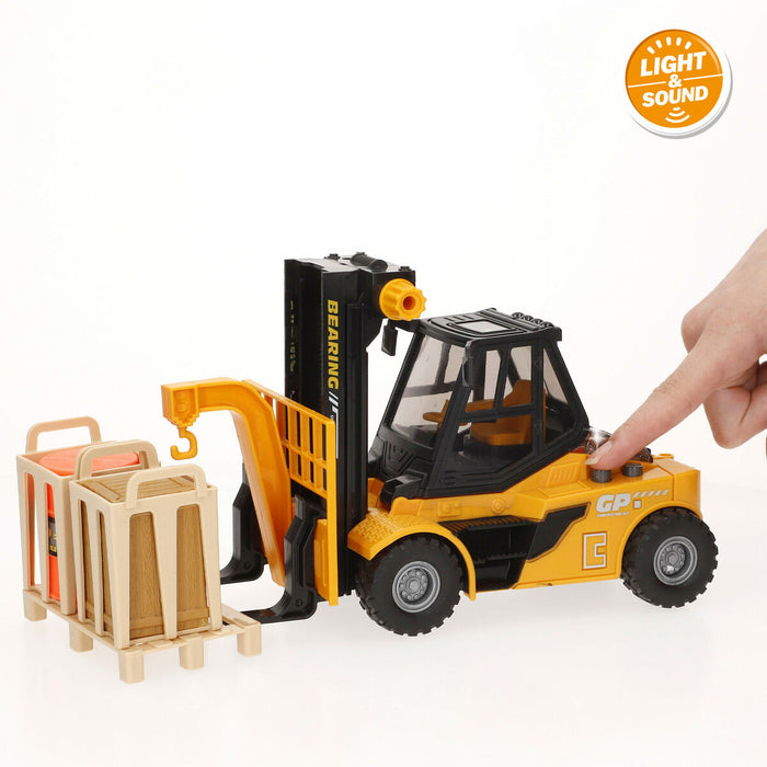 Строителни Автомобили Colorbaby Светлина Звук 26 x 14 x 10 cm (6 броя)