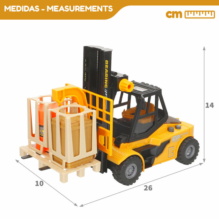 Строителни Автомобили Colorbaby Светлина Звук 26 x 14 x 10 cm (6 броя)