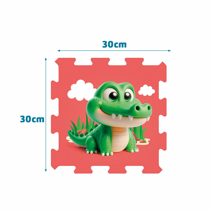 Килим Пъзел Colorbaby Пластмаса EVA 114 x 58 cm 8 Части (4 броя)