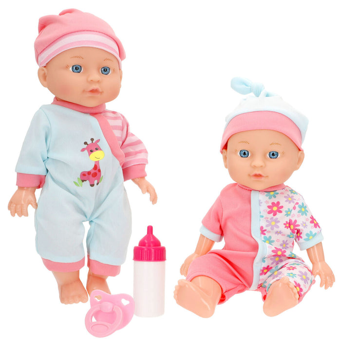 Кукла Бебе с Аксесоари Colorbaby 12 x 30 x 8 cm 6 броя