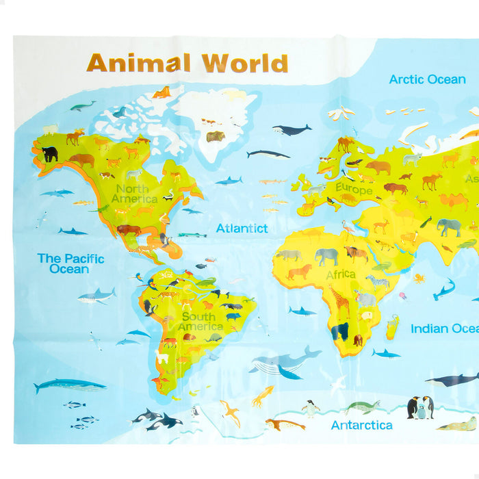 Комплект Диви Животни Colorbaby Пластмаса 15 x 10 x 8 cm (4 броя)