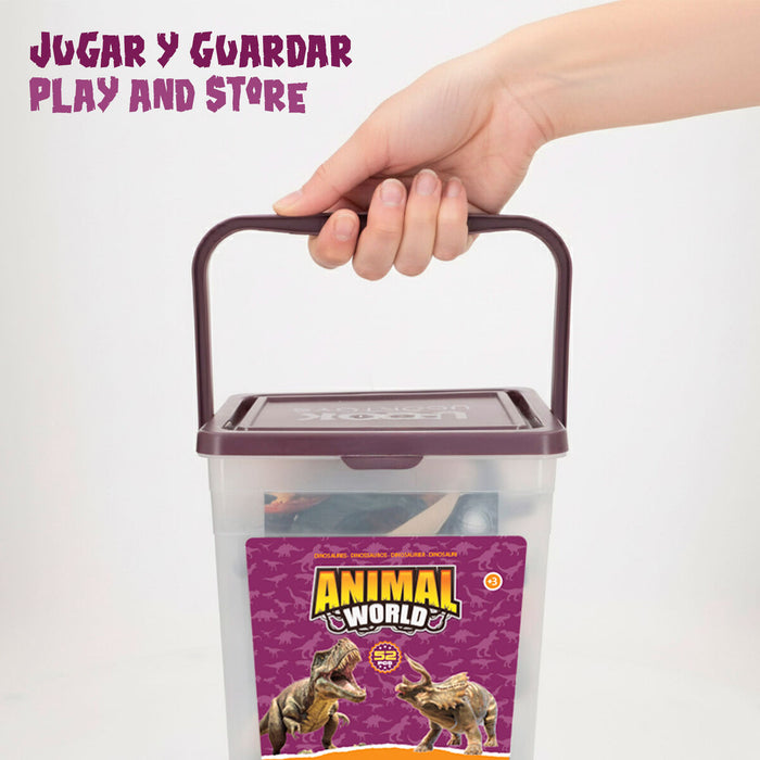 Комплект Динозавъра Colorbaby 20 x 12 x 7 cm 52 Части 4 броя