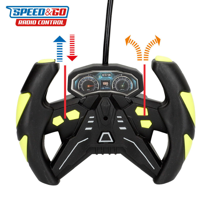 Кола с Радиоуправление Colorbaby 19 X 5 X 13 CM (6 броя)