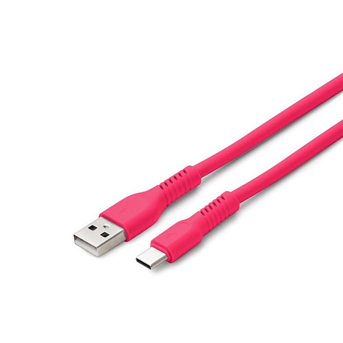 КАБЕЛ COLORUM USB-A TO USB-C 1.8M RED