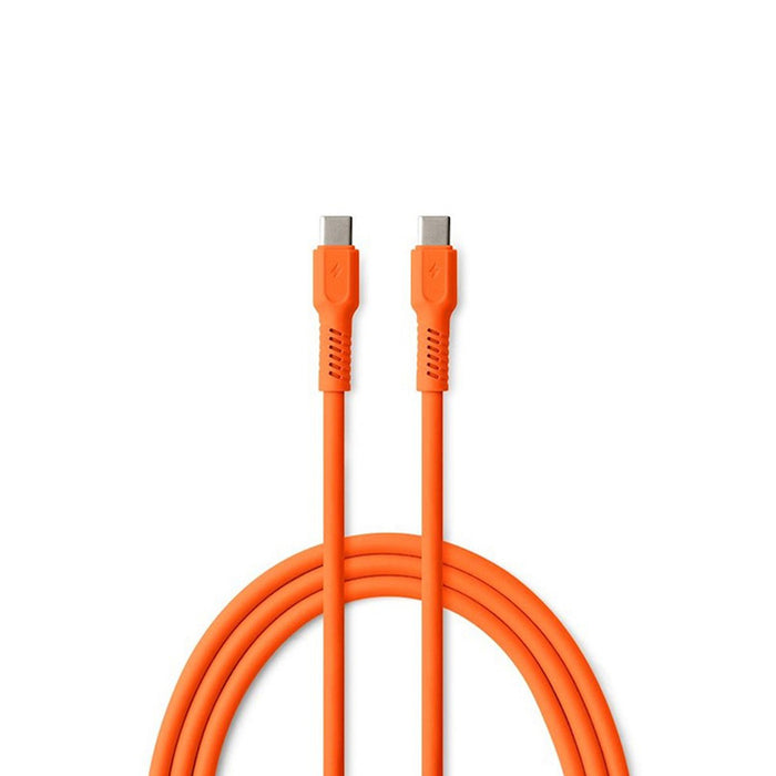 КАБЕЛ COLORUM USB-C TO USB-C 1.8M ORANGE