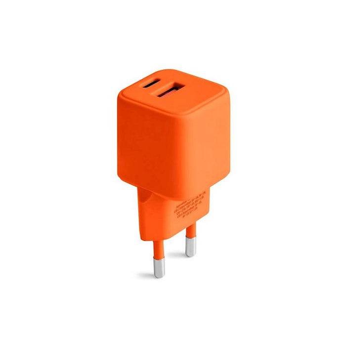 ЗАРЯДНО 220V COLORUM USB-A/C 30W GAN ORN