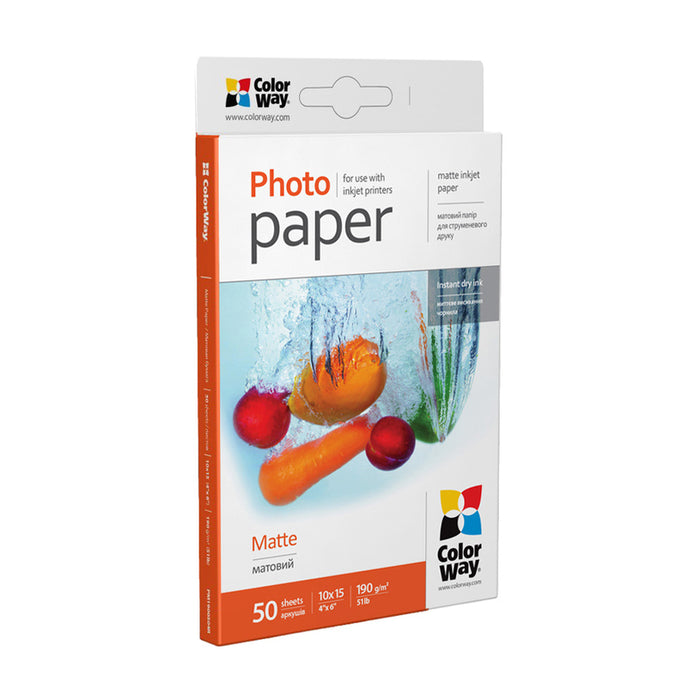 ФОТОХ-Я COLORWAY MATTE A6 50 PM1900504R