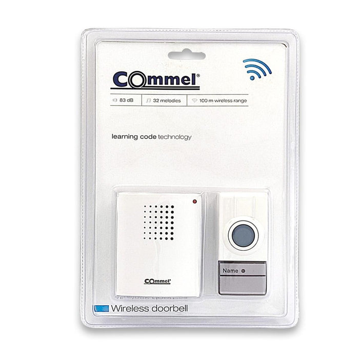 БЕЗЖИЧЕН ЗВЪНЕЦ БЯЛ 100М COMMEL