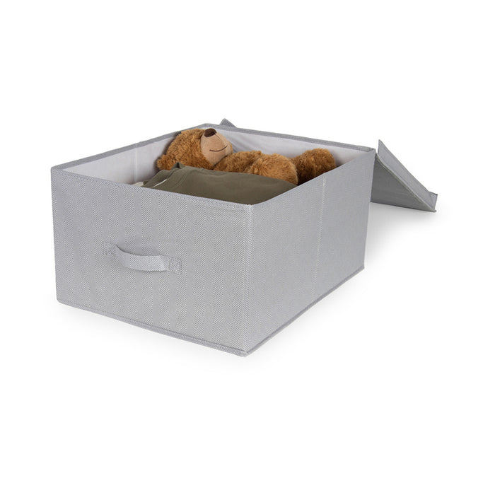 ТЕКСТИЛНА КУТИЯ С КАПАК COMPACTOR 40X50X25 BOSTON