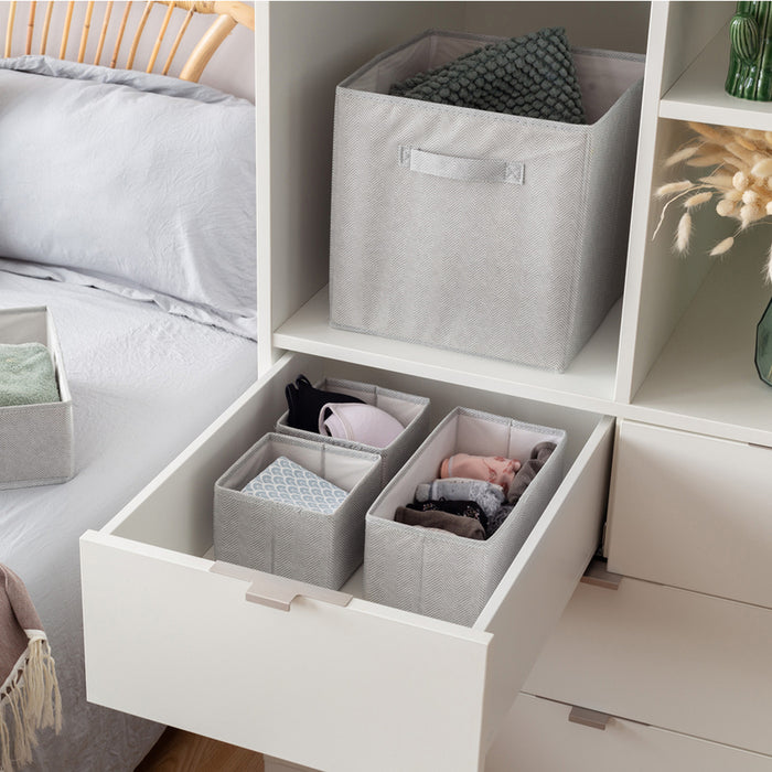 ТЕКСТИЛНА КУТИЯ С КАПАК COMPACTOR 40X50X25 BOSTON