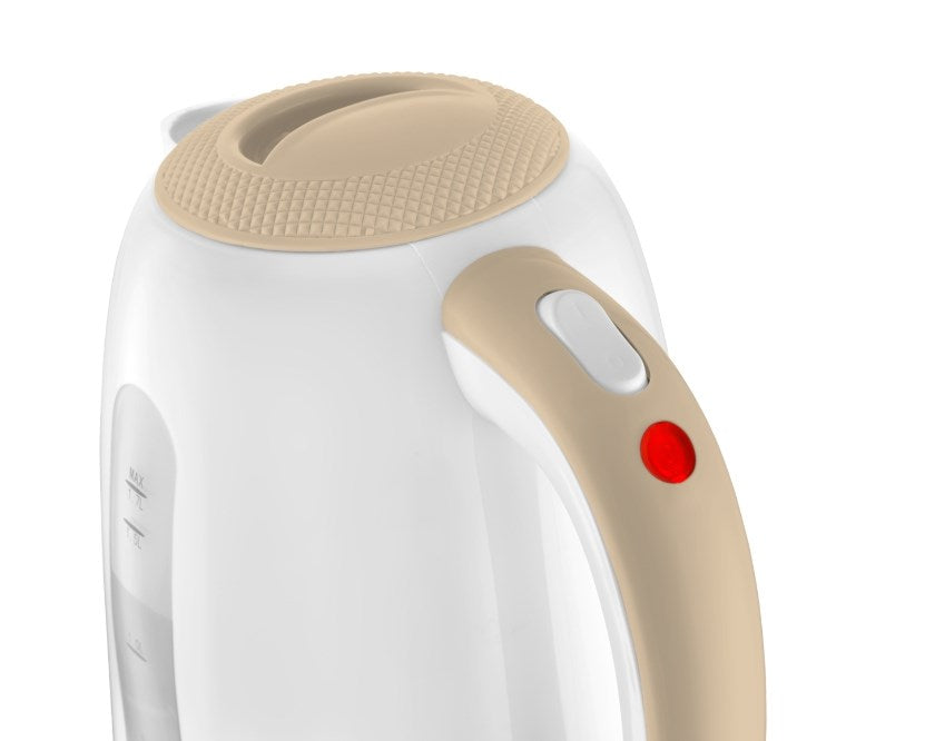 Електрическа кана Concept RK2331 1.7 л 2200 W Бежов, Бял