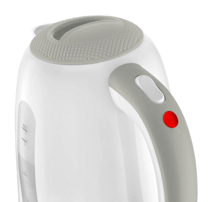 Електрическа кана Concept RK2335 1.7 л 2200 W Сив, Бял