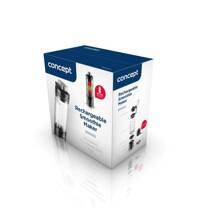 CONCEPT SM4050 Smoothie NutriMaker Безжичен блендер 120 W Черен