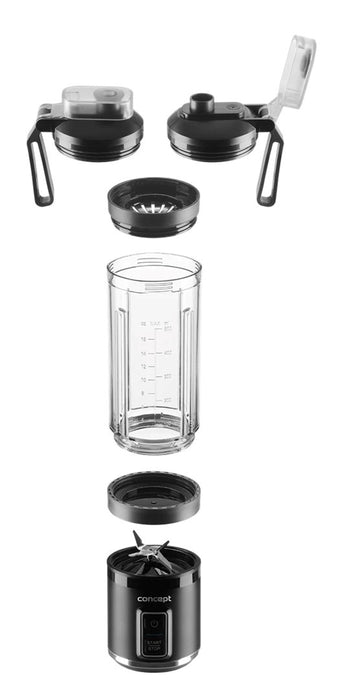 CONCEPT SM4050 Smoothie NutriMaker Безжичен блендер 120 W Черен