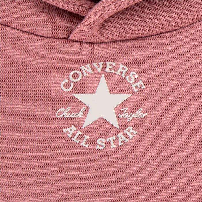 Спортен Комплект за Бебе Converse Sustainable Core Po Night Flamingo Розов 2 Части