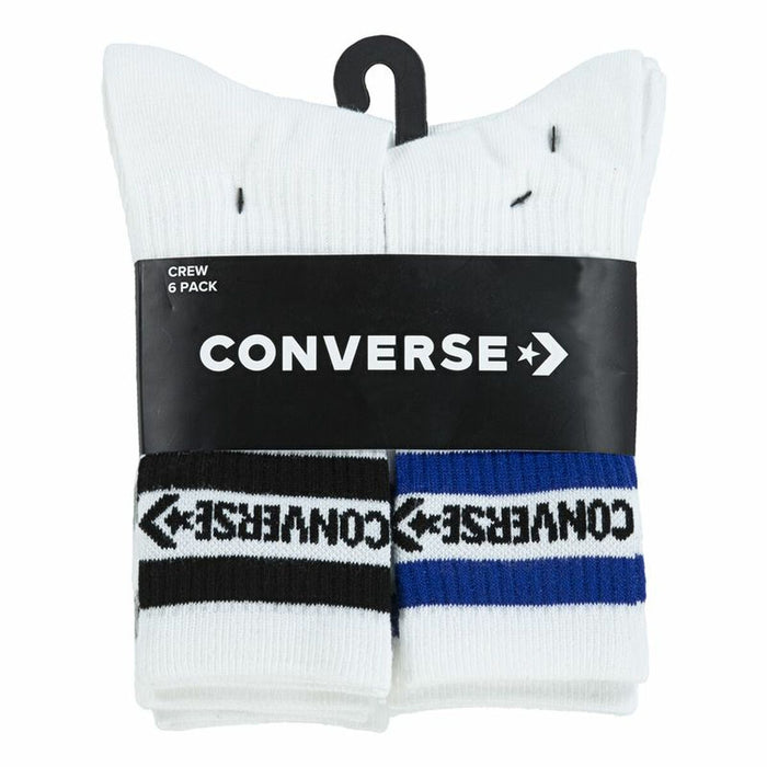Чорапи Converse Wordmark Crew Бял (5-7 години)
