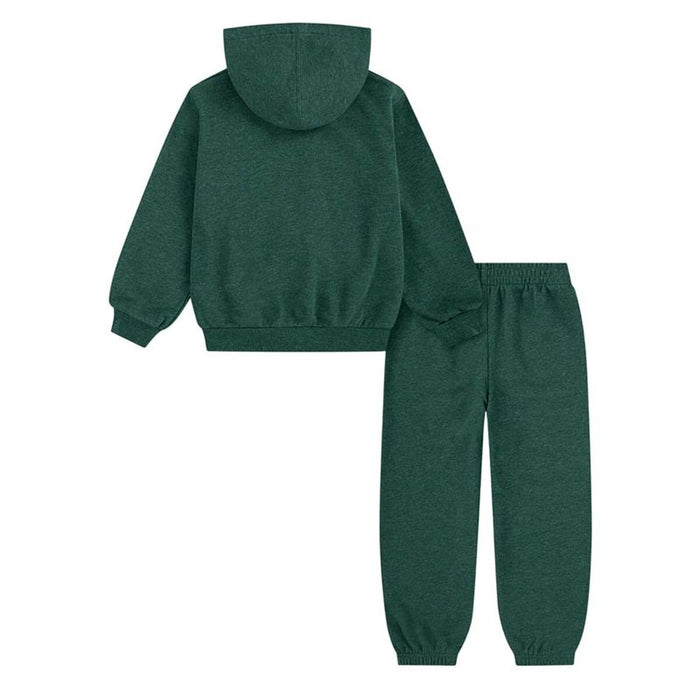 Спортен Комплект за Деца Converse Cnvb Heritage Ft Full Zip Set Маслина 2 Части