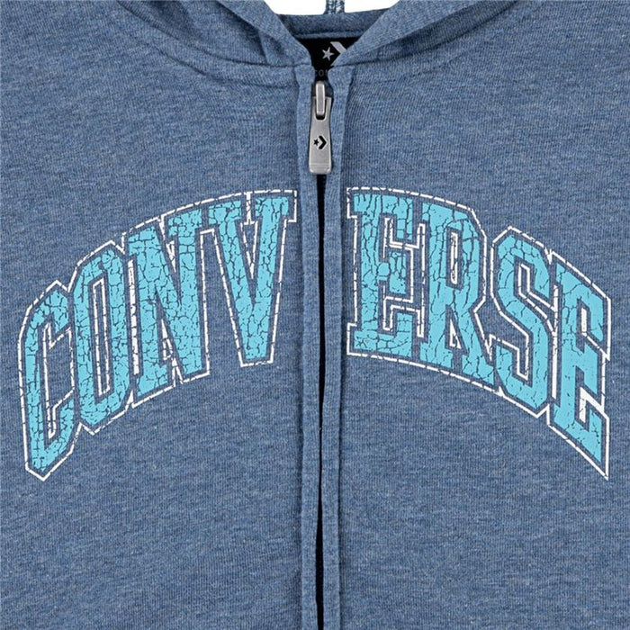 Спортен Комплект за Деца Converse Cnvb Heritage Ft Full Zip Set Син 2 Части
