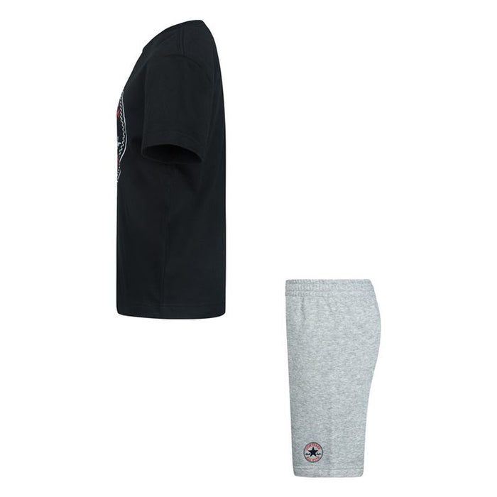 Спортен Комплект за Деца Converse Core Tee  Ft Short Многоцветен