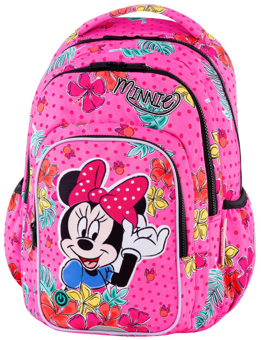 Ученическа светеща LED раница Cool Pack Spark L - Minnie Mouse Tropical