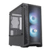 Cooler Master MasterBox MB311L ARGB Mini Tower Черен