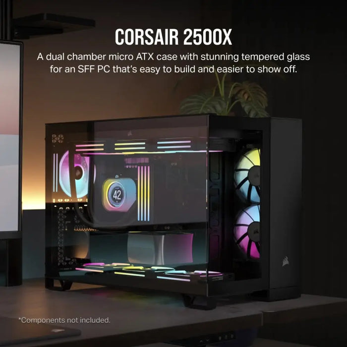 Corsair 2500X Midi Tower Черен