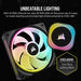 Corsair H100I Processor Liquid cooling kit 12 cm черен