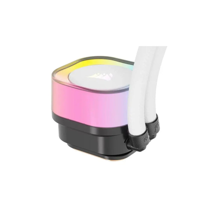 Corsair H100I Процесор Хибриден охладител 12см Бял