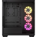 Corsair iCUE LINK 3500X RGB Midi Tower Черен