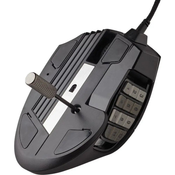 CORSAIR SCIMITAR RGB ELITE MOBA/MMO мишка за игри с черна