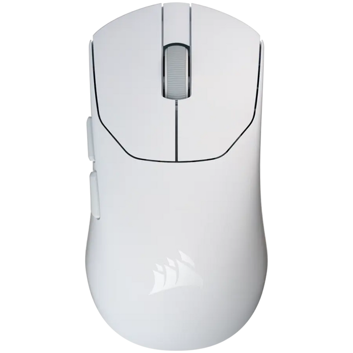 Геймърска безжична мишка Corsair Sabre v2 Pro Ultralight - White