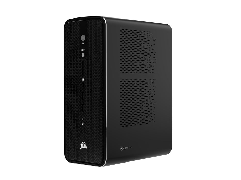 Corsair AI WORKSTATION 300 настолен компютър Copilot+ PC AMD Ryzen AI Max+ PRO 395 128 GB LPDDR5x-SDRAM 2x2 TB SSD Windows 11 Home SFF Черен