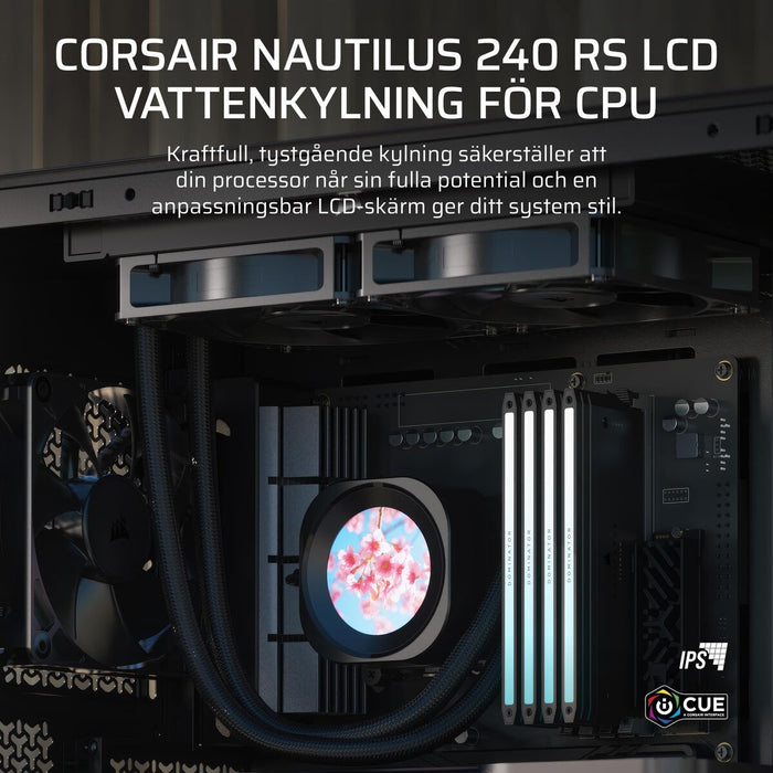 Комплект за Течно Охлаждане Corsair Nautilus 240 RS LCD