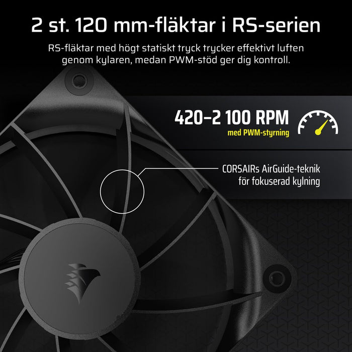 Комплект за Течно Охлаждане Corsair Nautilus 240 RS LCD