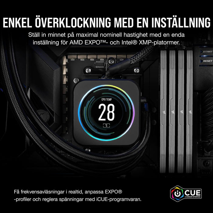 RAM памет Corsair CMK16GX5M2B5200Z40 16 GB DDR5 5200 MHz CL40