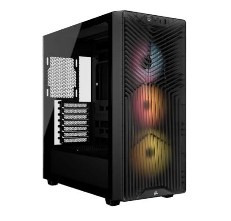 Кутия Corsair 3200D RS ARGB Mid-Tower, опушена
