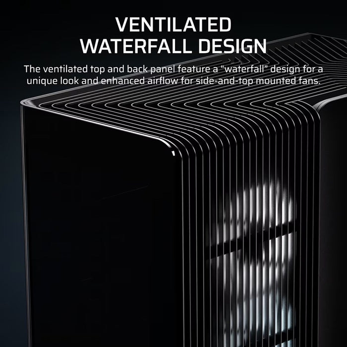 Corsair 4500X RS-R ARGB закалено стъкло Mid-Tower, черен Midi Tower