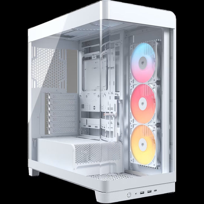 Corsair 4500X RS-R ARGB закалено стъкло Mid-Tower, бял Midi Tower