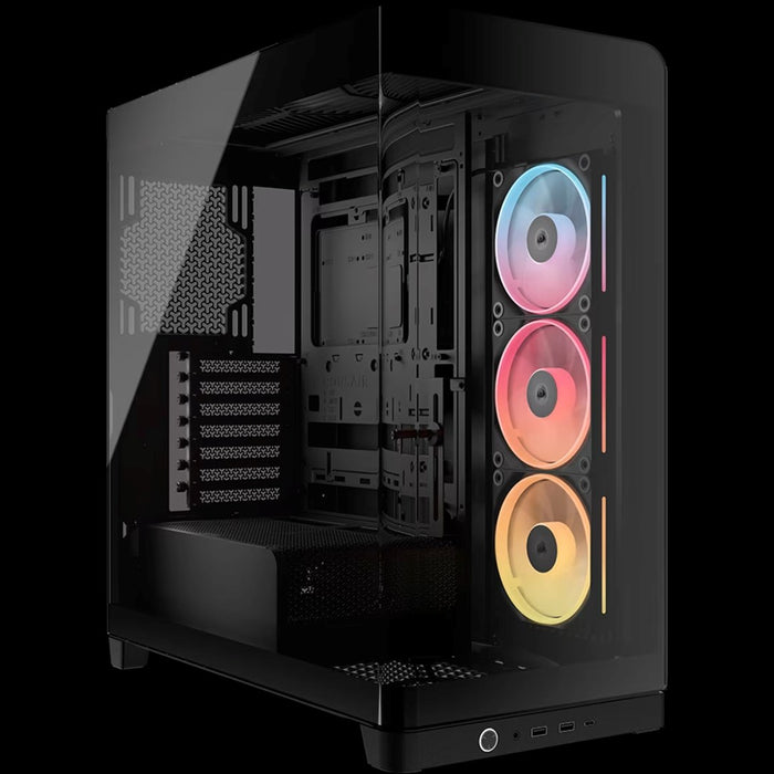Corsair 4500X LX-R RGB закалено стъкло Mid-Tower, черен Midi Tower
