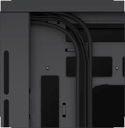 Кутия Corsair Midi Tower 3500X LXR LINK TG, черна