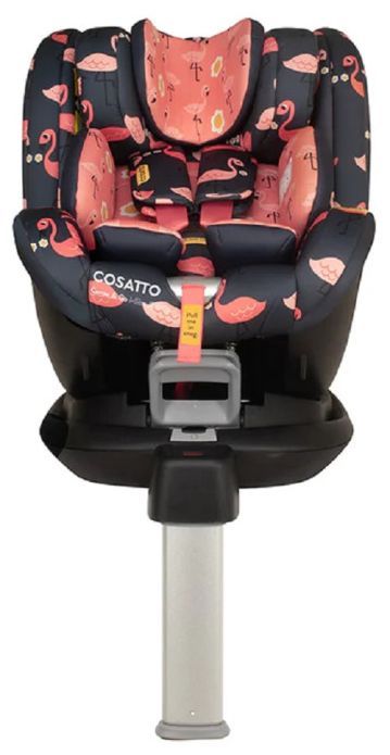 Столче за кола Cosatto - Come and Go, IsoFix, i-Size, 40-105 cm, Pretty Flamingo