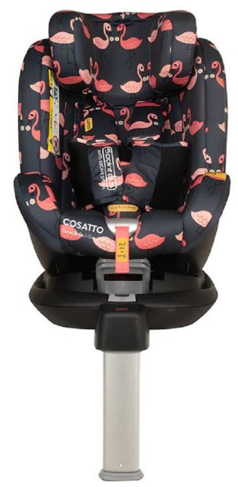 Столче за кола Cosatto - Come and Go, IsoFix, i-Size, 40-105 cm, Pretty Flamingo