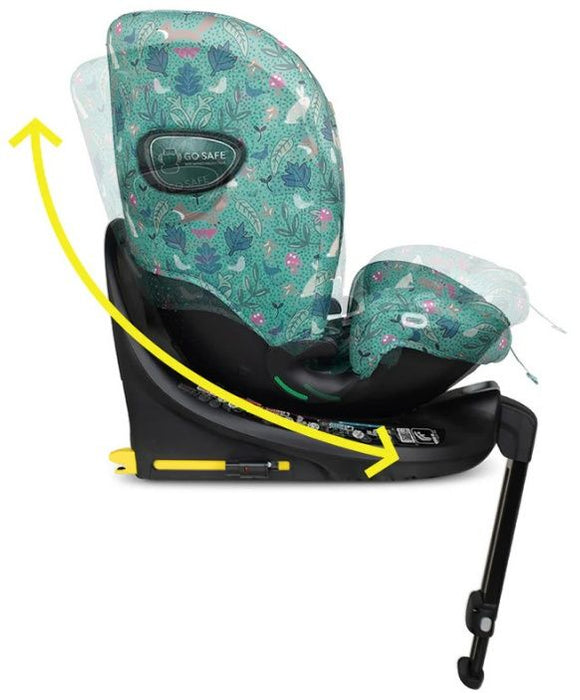 Стол за кола Cosatto - All in All Extra, 360°, IsoFix, i-Size, 40-150 cm, Masquerade