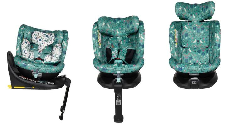 Стол за кола Cosatto - All in All Extra, 360°, IsoFix, i-Size, 40-150 cm, Masquerade