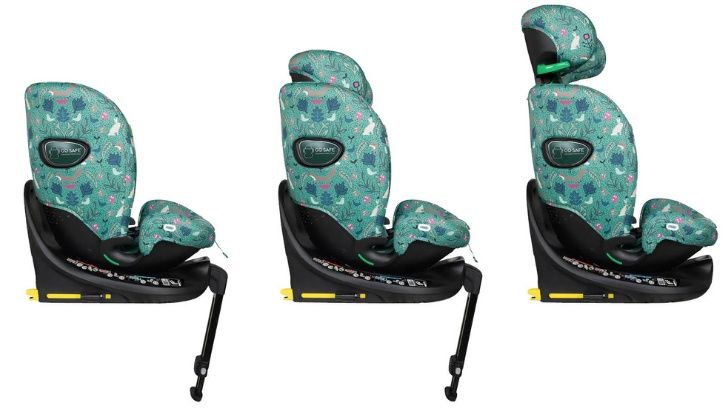 Стол за кола Cosatto - All in All Extra, 360°, IsoFix, i-Size, 40-150 cm, Masquerade