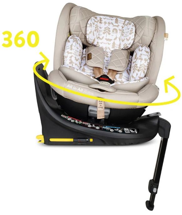 Стол за кола Cosatto - All in All Extra, 360°, IsoFix, i-Size, 40-150 cm, Whisper