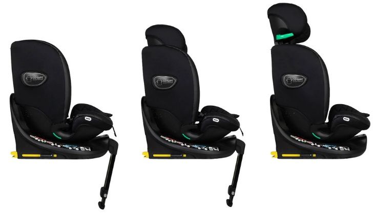 Стол за кола Cosatto - All in All Extra, 360°, IsoFix, i-Size, 40-150 cm, Silhouette